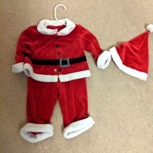3 piece 3-6 month Santa suit